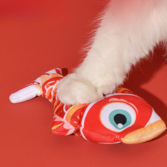 Interactive Flopping Fish Electronic Cat Toy