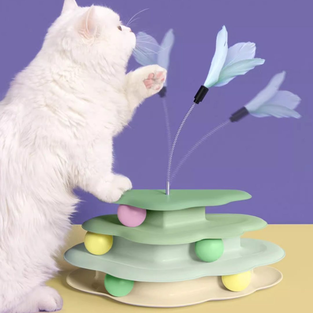 Cloud Interactive Cat Ball Tracks Toys