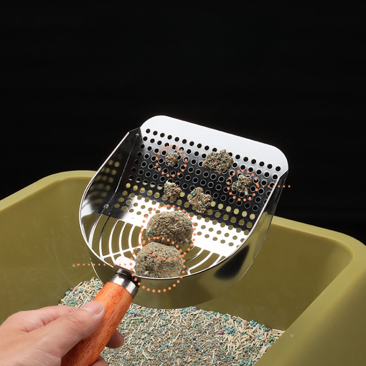 Stainless Steel Cat Litter Scoop Shovel