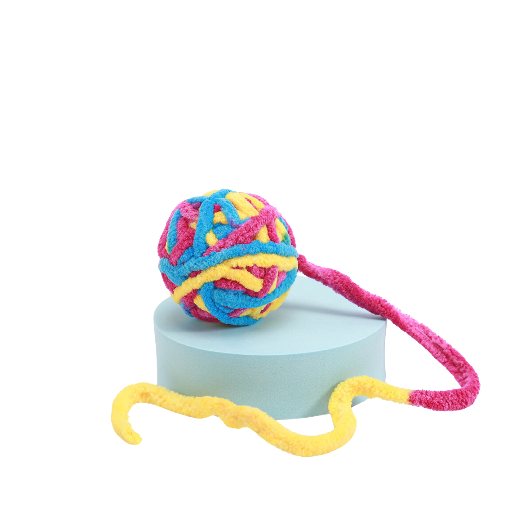 Cat Yarn Ball Toys With Bell