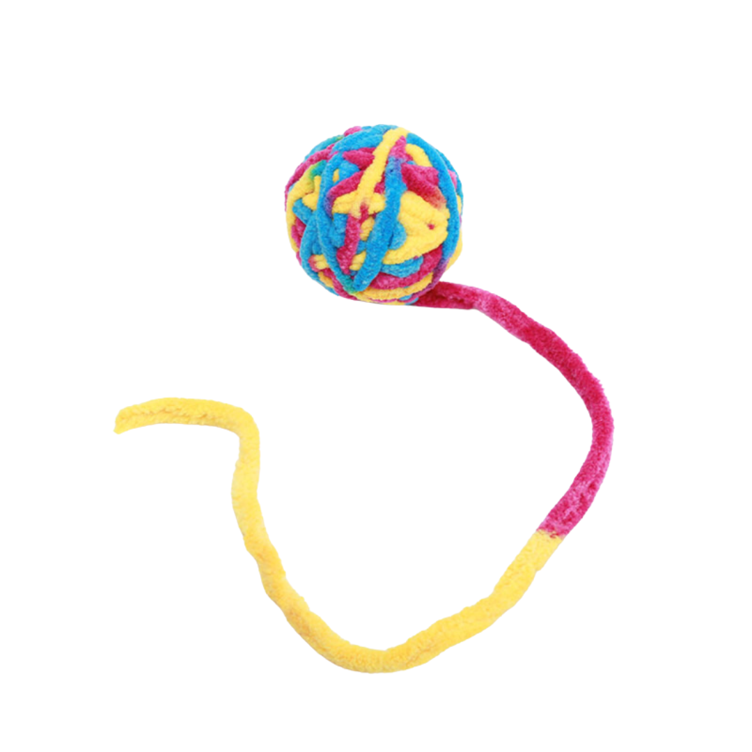 Cat Yarn Ball Toys With Bell