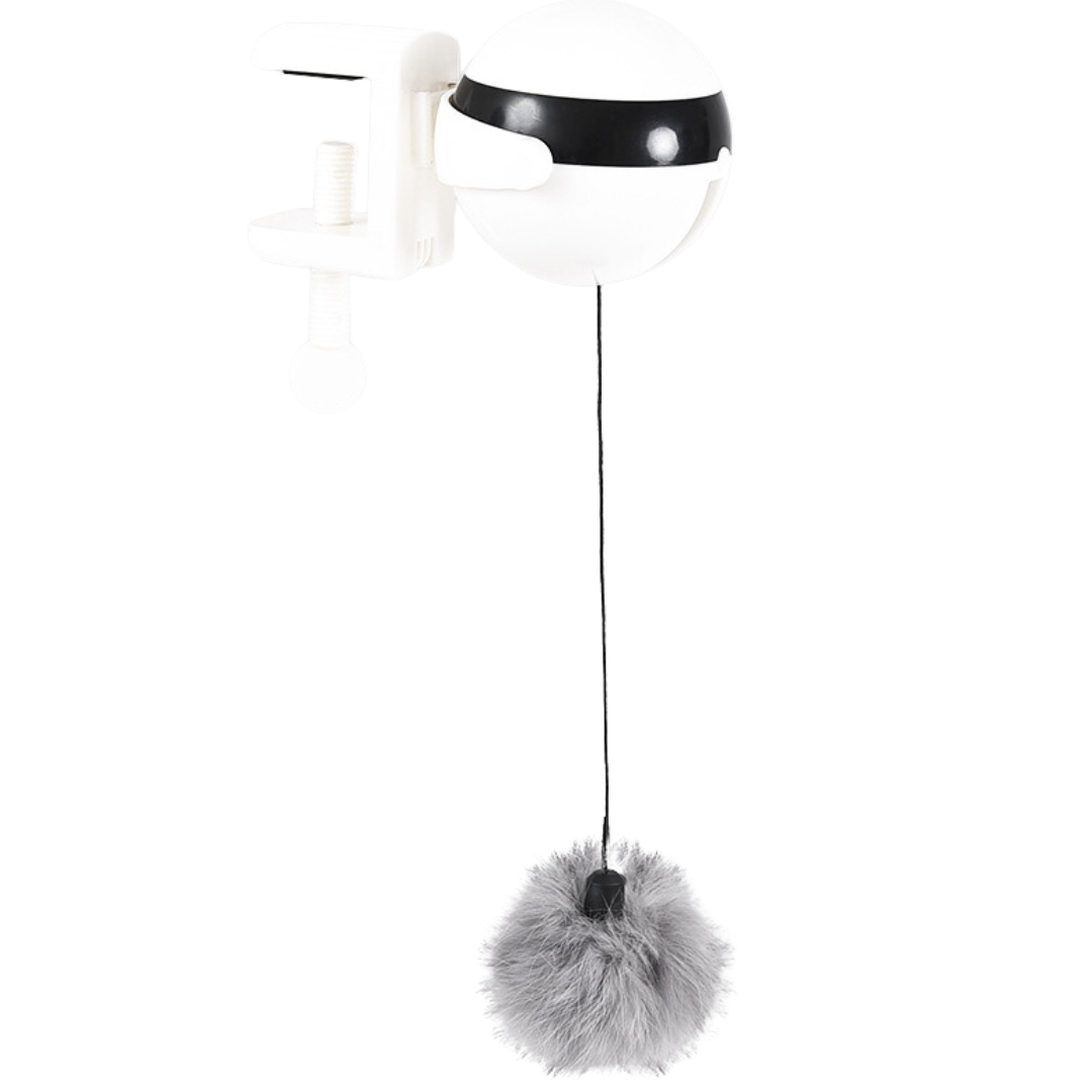 Retractable Automatic Teaser Ball Cat Feather Toys