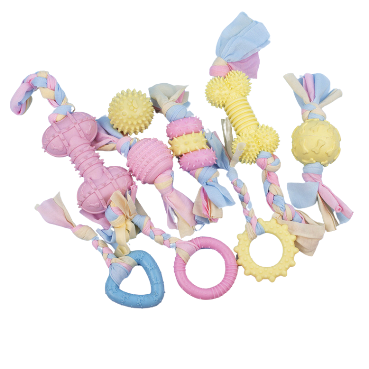 Dog Tug Rope Chew Toys