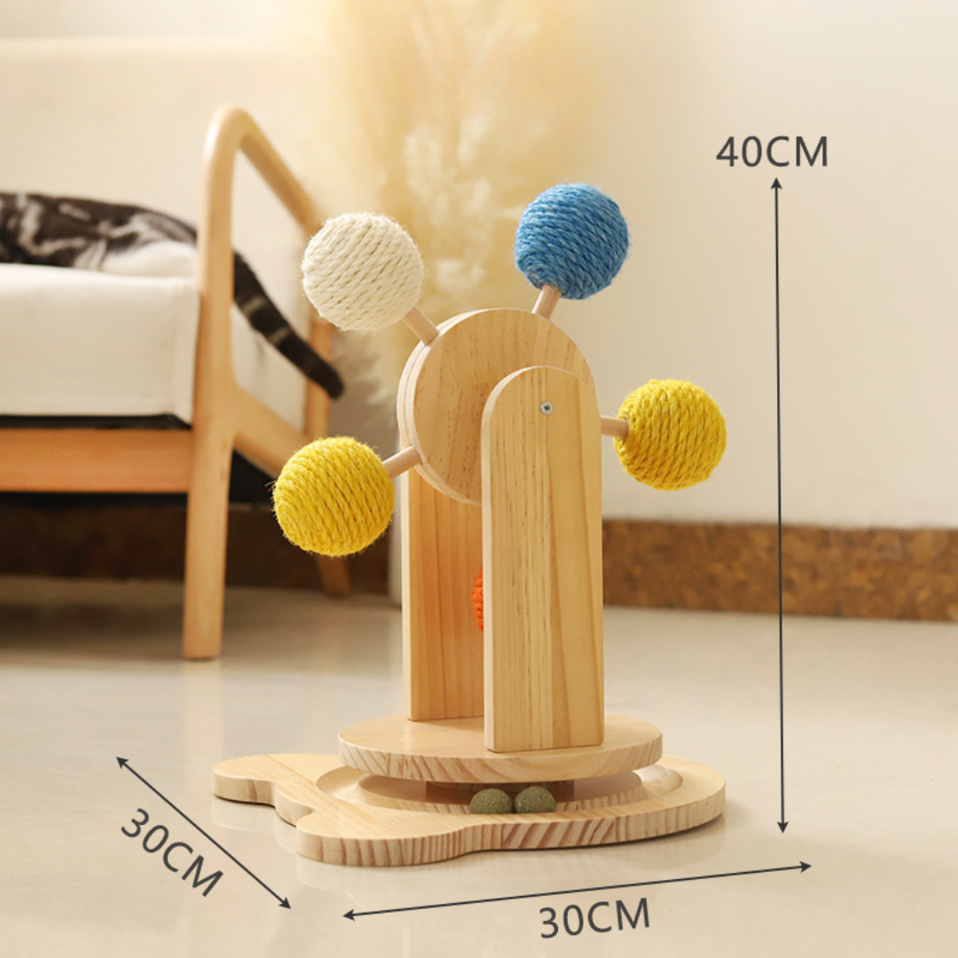 Interactive Ferris Wheel Cat Scratcher Toys