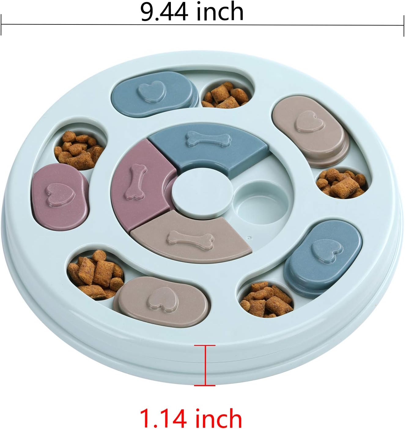 Dog Treat Puzzle Feeder Toy IQ Training