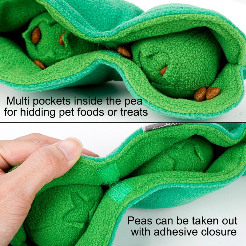 Peas in a Pod Dog Snuffle Toys