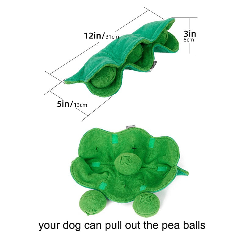 Peas in a Pod Dog Snuffle Toys