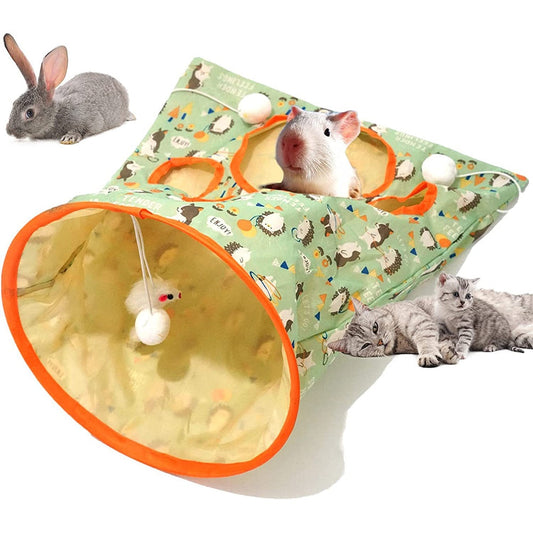 Cat Tunnel Bag Foldable Interactive Cat Toys