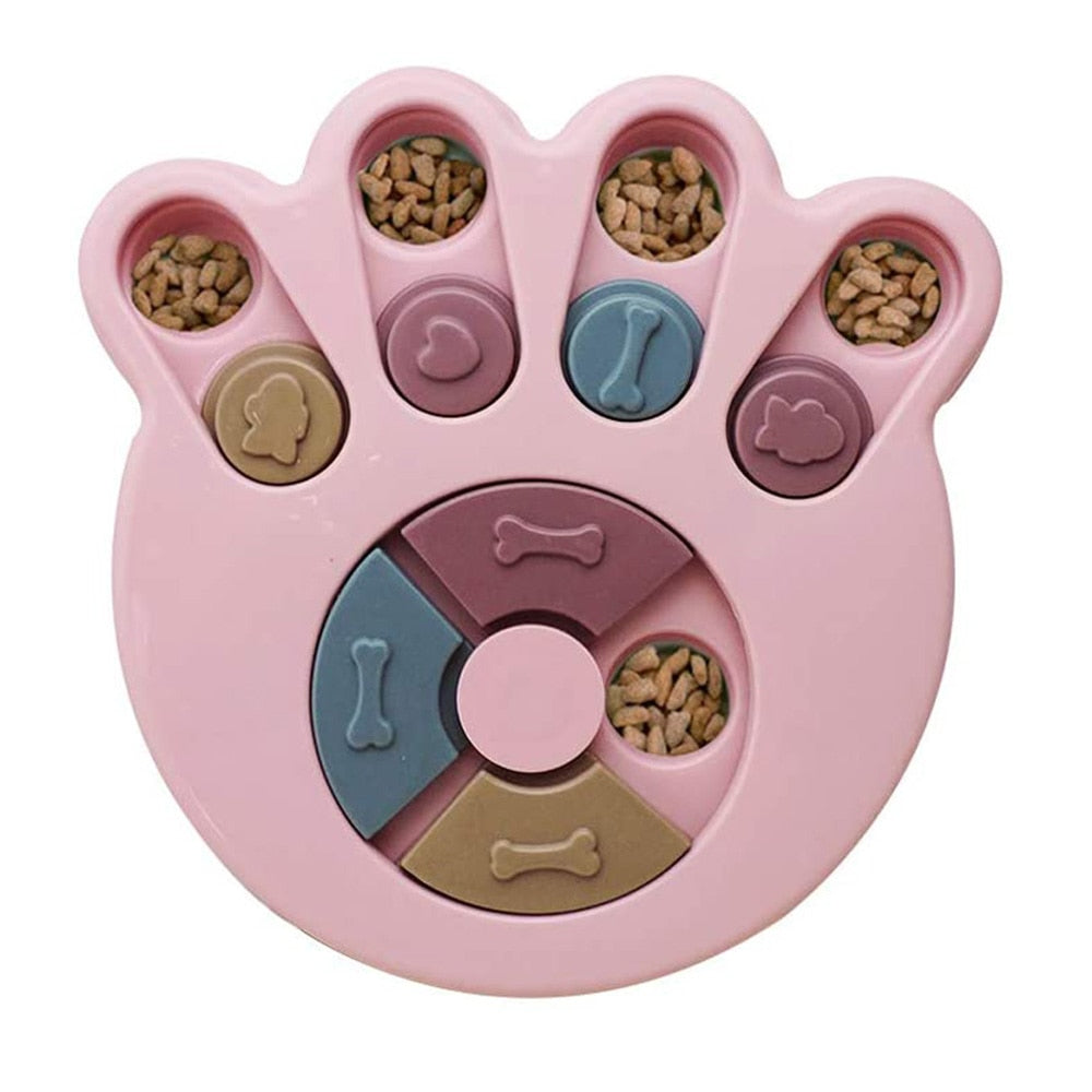 Dog Treat Puzzle Feeder Toy IQ Training