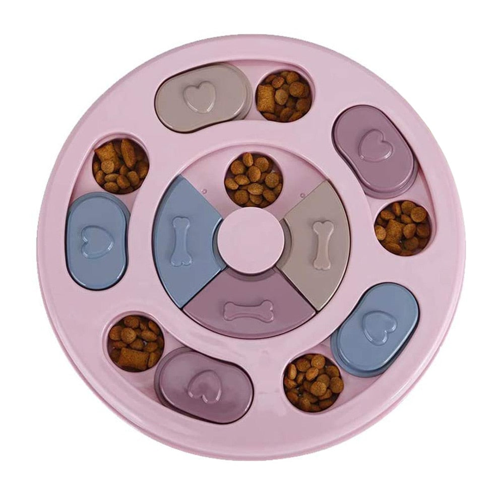 Dog Treat Puzzle Feeder Toy IQ Training