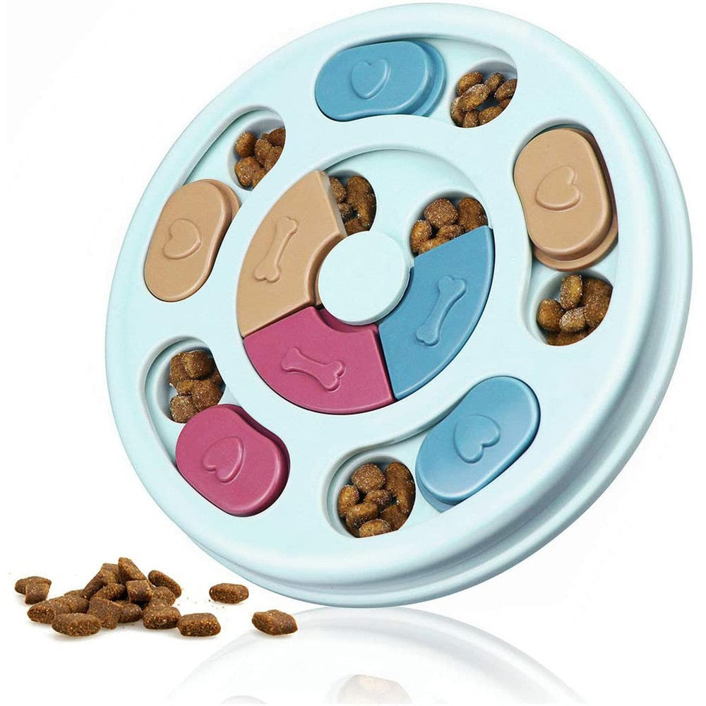 Dog Treat Puzzle Feeder Toy IQ Training